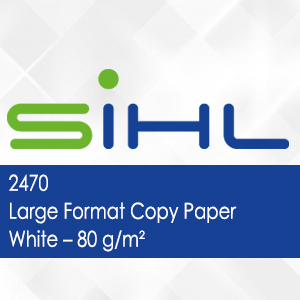2470 - Large Format Copy Paper White - 80 g/m2