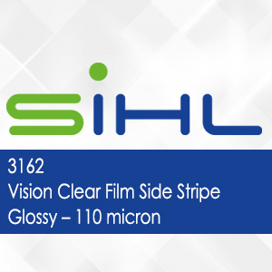 3162 - Vision Clear Film Side Stripe Glossy - 110 micron