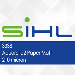 3338 - Aquarella2 Paper Matt - 210 micron