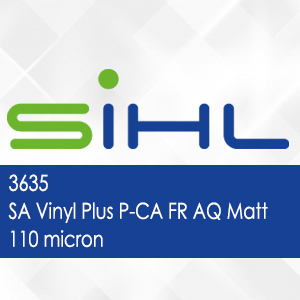 3635 - Sihl SA Vinyl Plus P-CA FR AQ Matt - 110 micron