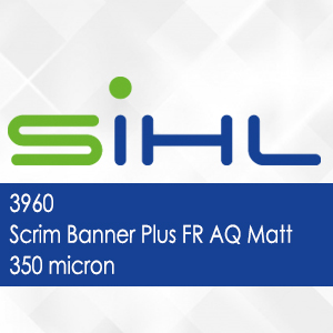 3960 - Scrim Banner Plus FR AQ Matt - 350 micron